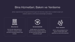 Bina Hizmetleri Ve Bakımı HTML5 Şablonu