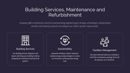 Building Services And Maintenance Product For Users