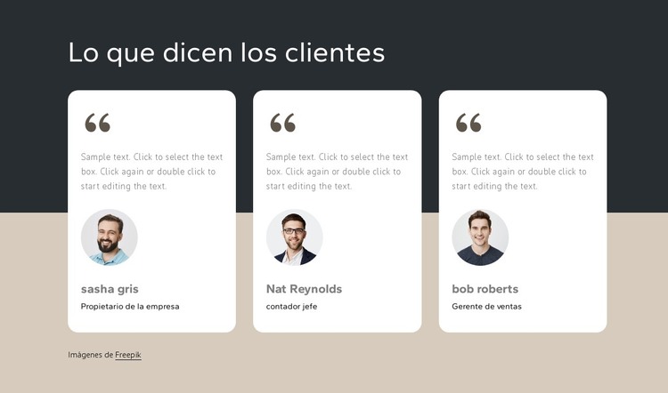 Cientos de clientes felices Plantilla HTML