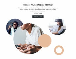 Nejlepší Počítačové Hry Zdarma Šablona Webu