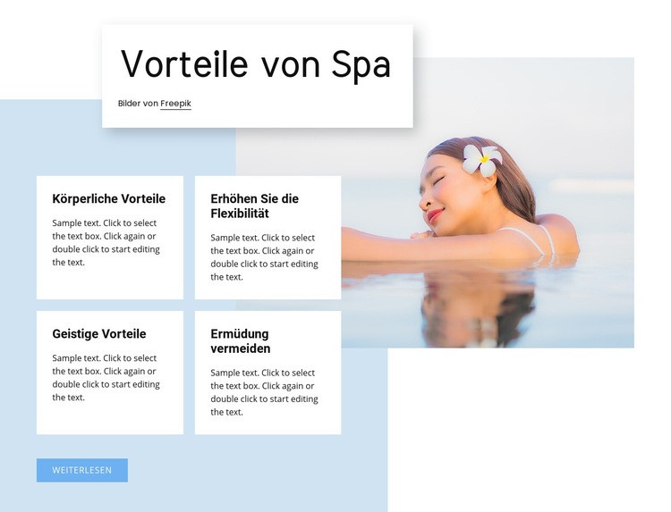 Top Vorteile von Spa-Behandlungen Vorlage