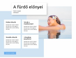A Spa Kezelések Legfontosabb Előnyei HTML Sablon