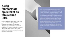 Minimális Sorok, Maximális Minőség – Személyes Webhelysablon