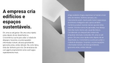 Linhas Mínimas, Qualidade Máxima - Modelo De Site Pessoal