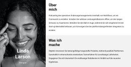 Lerne Linda Kennen Responsive CSS-Vorlage