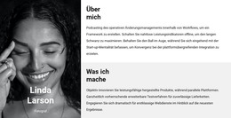 Seiten-HTML Für Lerne Linda Kennen