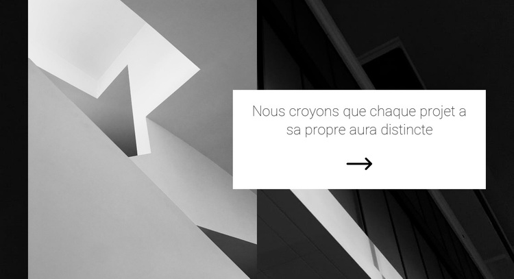 Minimalisme en architecture Thème WordPress