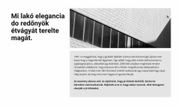 Az Üzleti Központok Kényelme – Reszponzív Webhelysablonok