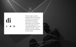 Modello Di Progettazione Gratuito Per Centro D'Arte