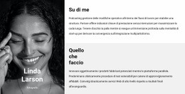 Incontra Linda - Modello HTML