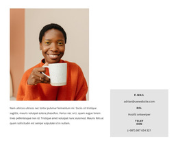 Ontwerper Visitekaartje - Websitesjabloon Downloaden