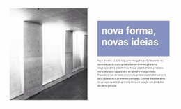 Novas Ideias Em Construção - HTML Page Creator