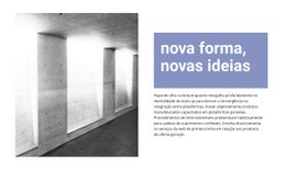 Novas Ideias Em Construção - Design Simples