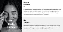 Linda Ile Tanışın Için Sayfa HTML'Si