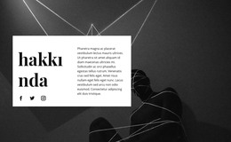 Sanat Merkezi Için Açılış Sayfası