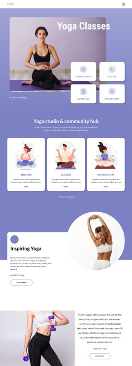 Join Our Yoga Classes Clean And Minimal Template