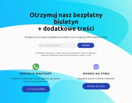 Blok Subskrypcji Z Ikoną Wykresu Na Żywo - Ostateczny Motyw WordPress