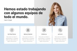 Firma De Servicios Profesionales - Plantilla De Sitio Web Gratuita