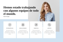 Firma De Servicios Profesionales - Mejor Plantilla HTML