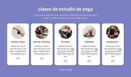 Clases De Estudio De Yoga Plantillas Html5 Responsivas Gratuitas