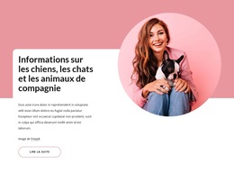 Inspiration De Site Web Pour Informations Chiens Et Chats