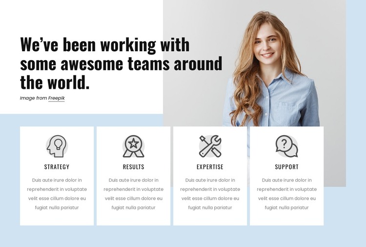 Professional service firm HTML Template