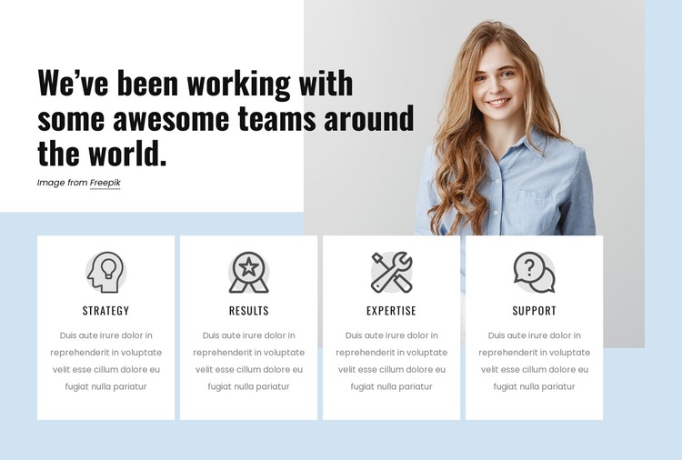 Professional service firm HTML5 Template