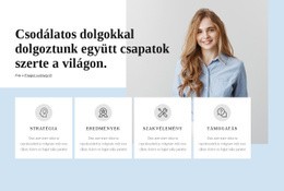 Professzionális Szolgáltató Cég – A Legjobb HTML-Sablon