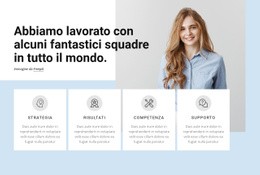 Azienda Di Servizi Professionali - Modello Del Sito