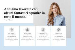 Menù CSS Per Azienda Di Servizi Professionali