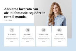 Azienda Di Servizi Professionali - Miglior Modello HTML