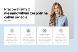 Profesjonalna Firma Usługowa - Makieta Witryny