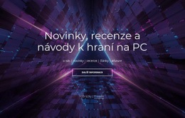 Novinky A Recenze Na PC Hry – Přizpůsobitelné Profesionální Téma WordPress