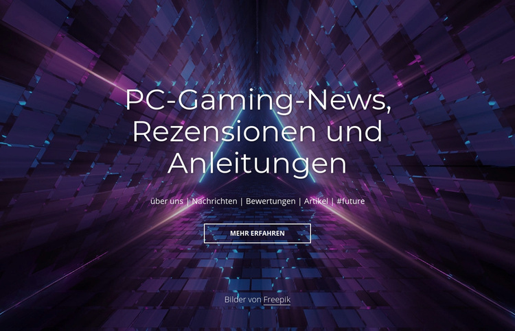 PC-Gaming-News und -Bewertungen WordPress-Theme