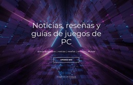 Noticias Y Reseñas De Juegos De PC: Creador De Sitios Web Para Inspirarte