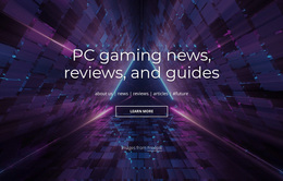 PC Gaming News And Reviews - Joomla Template Editor