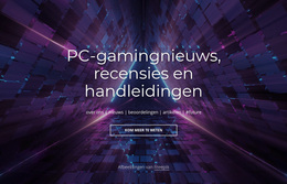 PC Gaming Nieuws En Recensies - Aanpasbaar Professioneel WordPress-Thema