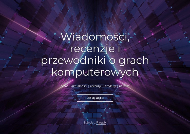 Wiadomości i recenzje dotyczące gier komputerowych Wstęp