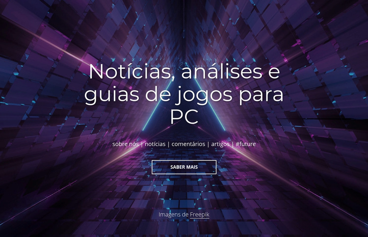 Notícias e análises de jogos para PC Tema WordPress