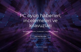 PC Oyun Haberleri Ve Incelemeleri Önyükleme Şablonları