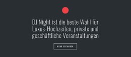 Text Mit Kreisform Und Schaltfläche Responsive Site