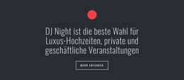 HTML-Design Für Text Mit Kreisform Und Schaltfläche