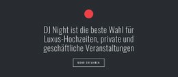 Text Mit Kreisform Und Schaltfläche - Responsive Website-Vorlagen
