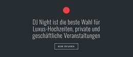 Mehrzweck-Website-Design Für Text Mit Kreisform Und Schaltfläche