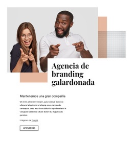 Agencia De Branding Galardonada - HTML Writer