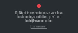 Tekst Met Cirkelvorm En Knop - Responsieve Websitesjablonen