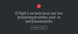 Multifunctioneel Websiteontwerp Voor Tekst Met Cirkelvorm En Knop