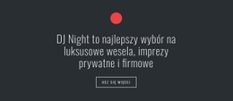 Tekst W Kształcie Koła I Przycisku Responsywna Witryna