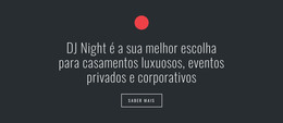 Design HTML Para Texto Com Forma De Círculo E Botão
