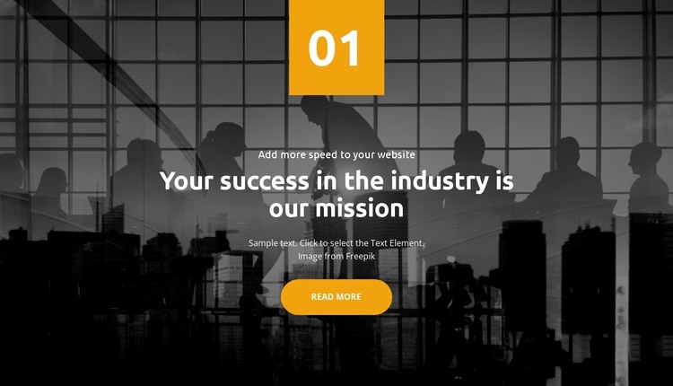 Market our business HTML Template